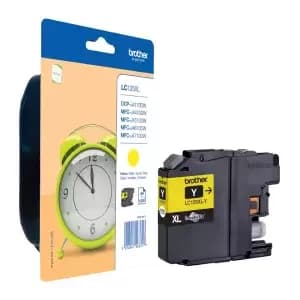 Image of Brother LC125XLY Yellow Ink Cartridge