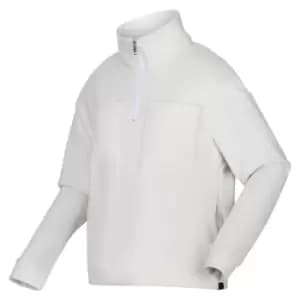Image of Regatta Taleesa quarter Zip Fleece - White