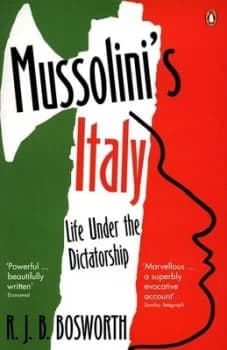 Image of Mussolinis Italy by R J B Bosworth Paperback