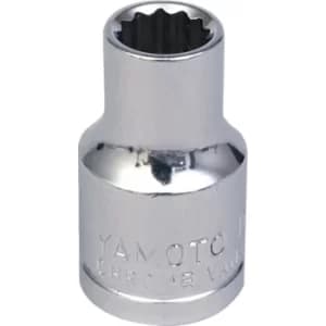 Image of Socket Bi-hexagon 1/2" Square Drive 10MM Chrome Vanadium (12-Point)