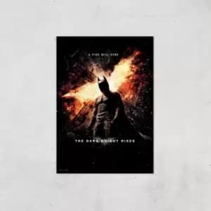 Image of The Dark Knight Rises Giclee Art Print - A4 - Print Only