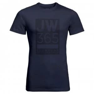 Image of Jack Wolfskin Logo T Shirt - Night Blue 1010