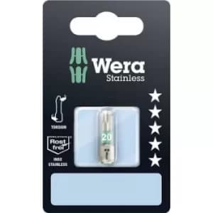 Image of Wera 3867/1 TS SB SiS 05073622001 Torx bit T 20 Stainless steel D 6.3