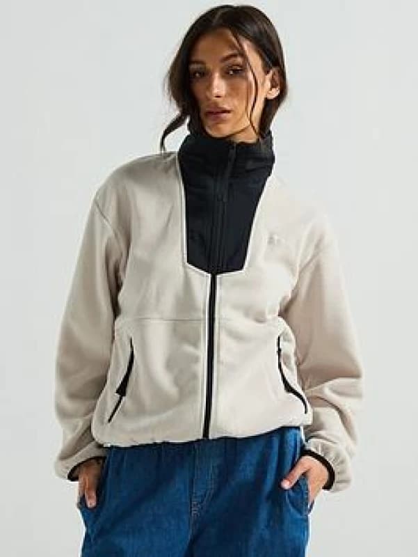 Image of Columbia Sequoia Grove High Neck Fleece ecru/black Women XS;L;M;S