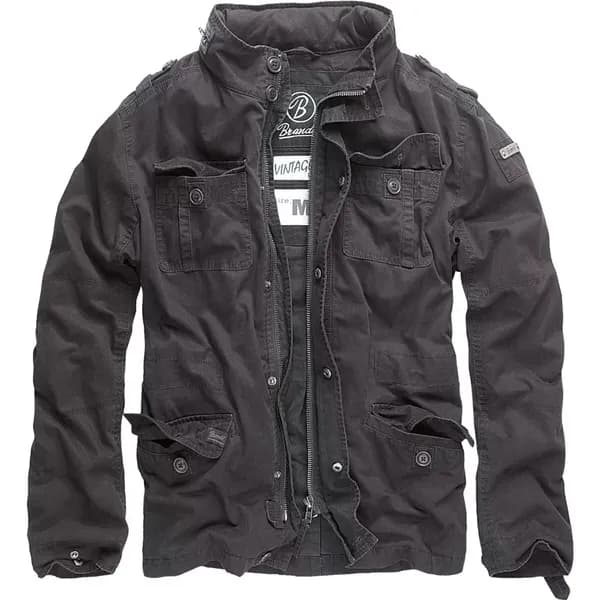 Image of Brandit Britannia Jacket Between-seasons Jacket Black XL Men