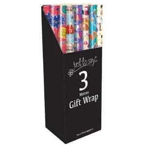 Image of Tallon Assorted Gift Wrap Pack of 36 147172