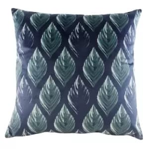 Image of Eden Leaves Cushion Multicolour