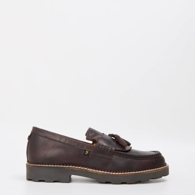 Image of Farah Mens Morfield Loafer Brown male 9 (43)