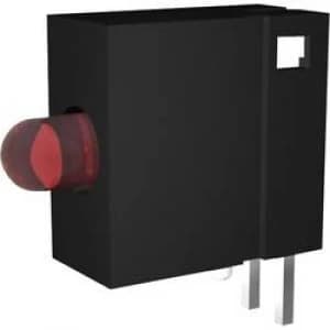Image of LED component 1x Green W x H x D 6 x 10 x 10 mm Signal Constru