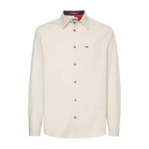 Image of Tommy Jeans Tjm Novel Collegiate Shirt - White