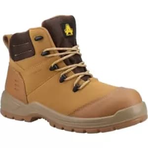 Image of Amblers Unisex Adult 308C Metal Free Leather Safety Boots (9 UK) (Honey) - Honey