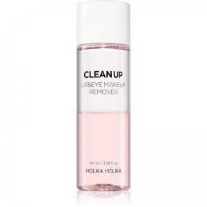Image of Holika Holika Clean Up Double Action Make-Up Remover For Sensitive Skin And Eyes 100ml