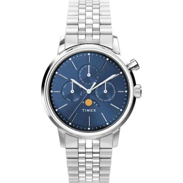 Image of Timex Watches Gents Marlin Blue Watch TW2W51300