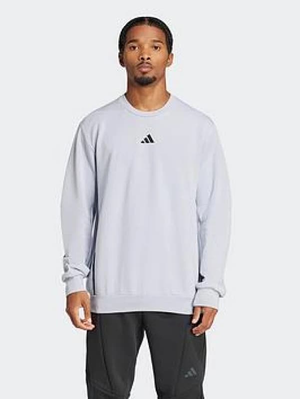 Image of Round neck sweatshirt adidas D4T Gris Male M