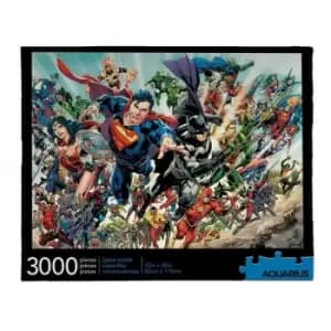 Image of DC Comics Jigsaw Puzzle Cast (3000 pieces)