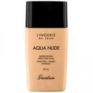 Image of Guerlain Lingerie de Peau Aqua Nude Foundation SPF20: 03N Natural 30ml / 1 fl.oz.
