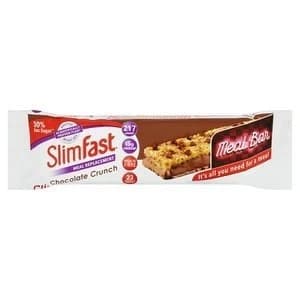 Image of SlimFast Meal Replacement Chocolate Crunch Bar
