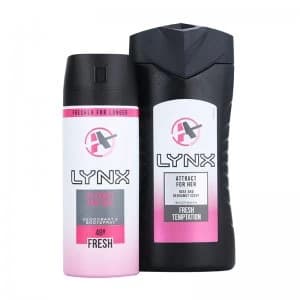 Image of Lynx Attract For Her Washbag Gift Set