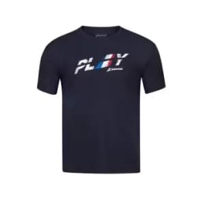 Image of Babolat Exercise Country Tennis T Shirt - Black