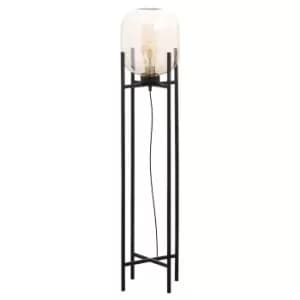 Image of Large Vintage Industrial Glass Glow Lamp