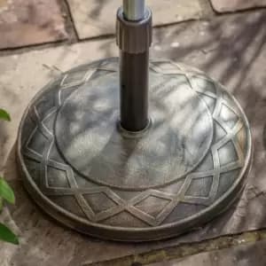 Image of Lecco Parasol Base Black