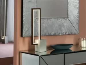 Image of Limit Integrated LED Table Lamp Wood