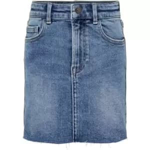 Image of Only Girls Denim Skirt - Blue