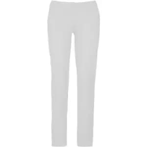 Image of Kariban Womens/Ladies Chino Trousers (12 UK) (White)