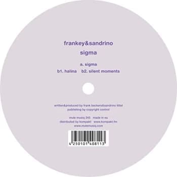 Image of Frankey & Sandrino - Sigma Vinyl