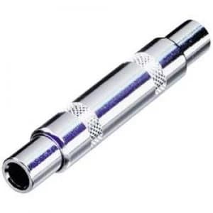 Image of Jack Audiophono Adapter 1x Jack socket 6.3mm 1x Jack socket 6.3 mm