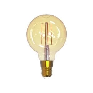 Image of Link2Home WiFi LED ES (E27) Balloon Filament Dimmable Bulb, White 470 lm 5.5W
