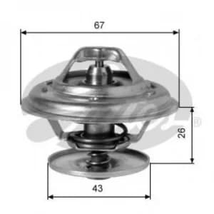 Image of Gates Thermostat coolant TH01991G1