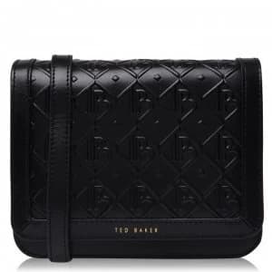 Image of Ted Baker Melikaa Monogram Bag - black