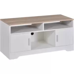 Image of Homcom - Home Office 42' TV Stand Storage Unit w/ Cabinets Shelves Living Room