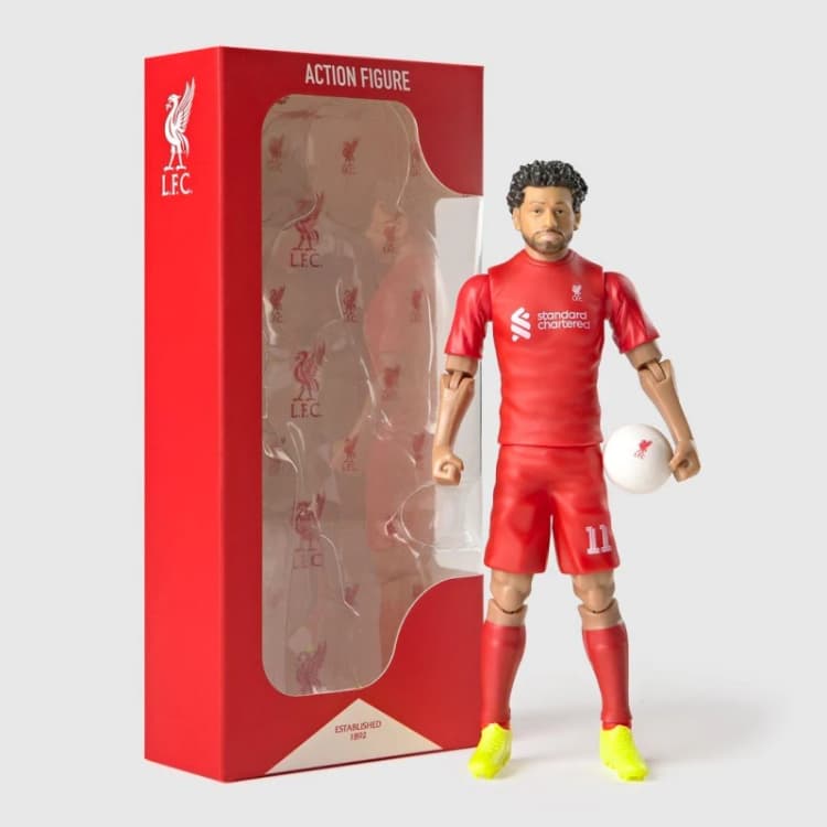Image of Banbo Salah Liverpool Fully Articulated Figurine, Red 83545