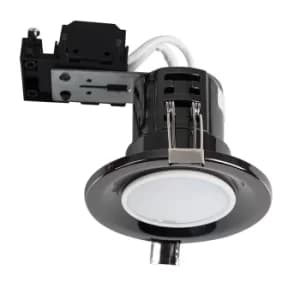 Image of 6 x MiniSun Fire Rated Downlights in Black Chrome