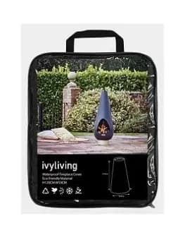 Image of Ivyline Waterproof Fireplace Cover In Eco-Friendly Material H120Cm W59Cm