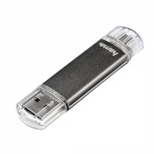 Image of Laeta Twin FlashPen USB 2.0 32GB 10 MB/s Grey