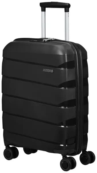 Image of American Tourister Airmove VZDVK Spinner Cabin Hardshell Black Suitcase
