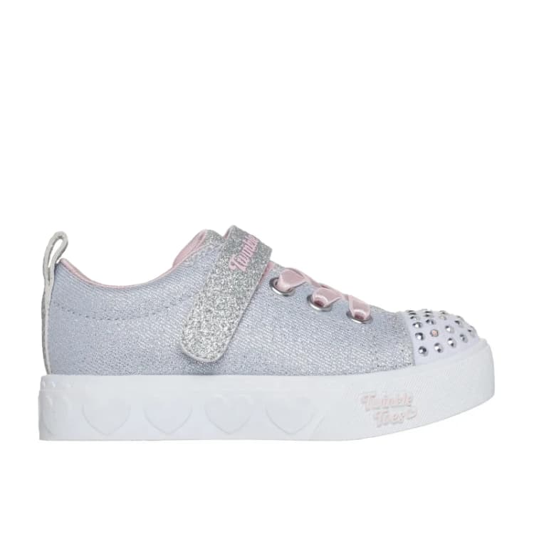Image of Baby girl Trainers Skechers Heart Steps Shimmer Sweetie Argente Female 23