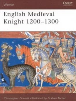 Image of English Medieval Knight 1200-1300 by Christopher Gravett Paperback