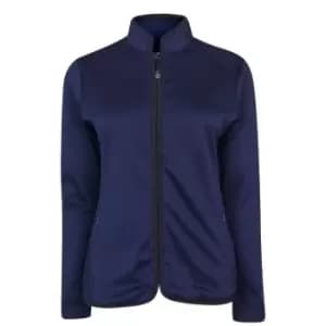 Image of Callaway Waffle Fleece Jacket Ladies - Blue