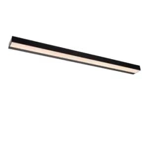 Image of Lucide Alexa 13W LED Over Mirror Light - Black