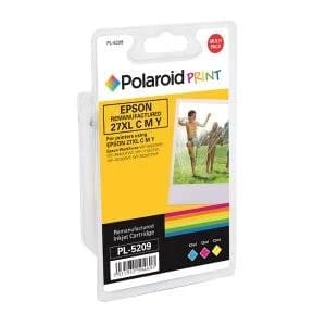 Image of Polaroid Epson 27XL Remanufactured Ink Cartridge CMY Pack of 3