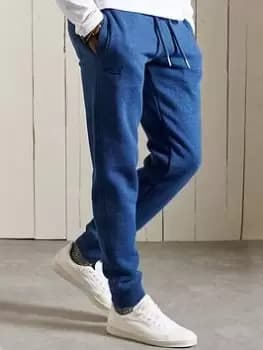 Image of Superdry Vintage Logo Emb Jogger, Bright Blue Size XL Men