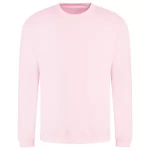 Image of AWDis Adults Unisex Just Hoods Sweatshirt (5XL) (Baby Pink)