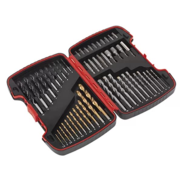 Image of Genuine SEALEY AK4752 Drill & Bit Accessory Set 52pc
