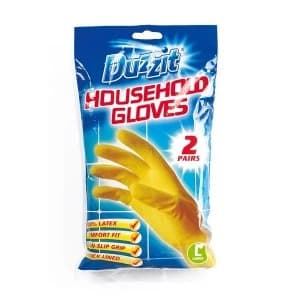 Image of Duzzit Latex Gloves Pack 2 Large