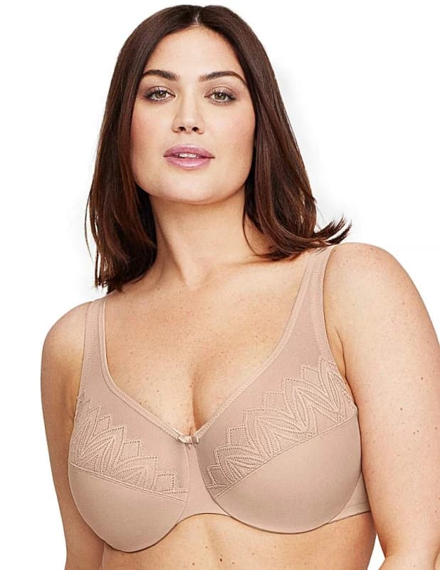 Image of Glamorise Glamorise 9003 Wonder Wire Bra Cafe - Glamorise - Size: 40D Cafe Female 40D FE52537