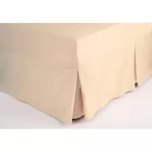 Image of Fitted Sheet Valance Single Cream